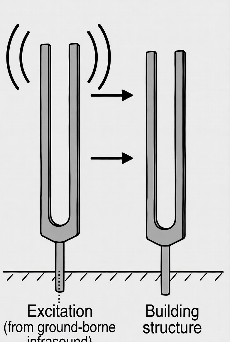 Figure 2: Tuning fork principle