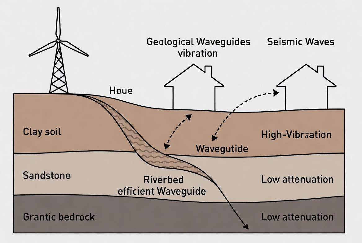 Figure 3: Geological waveguides