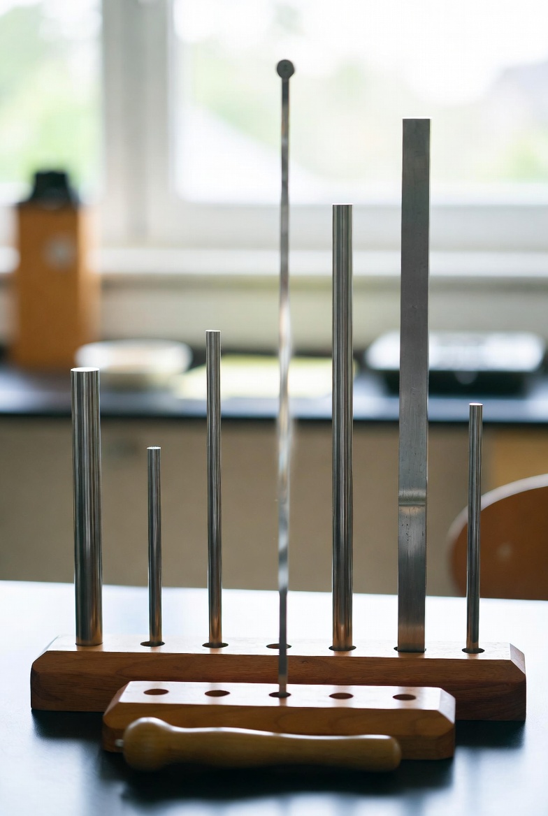 Figure 5: Physics lab resonance rods